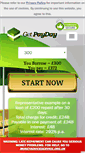 Mobile Screenshot of getpayday.co.uk